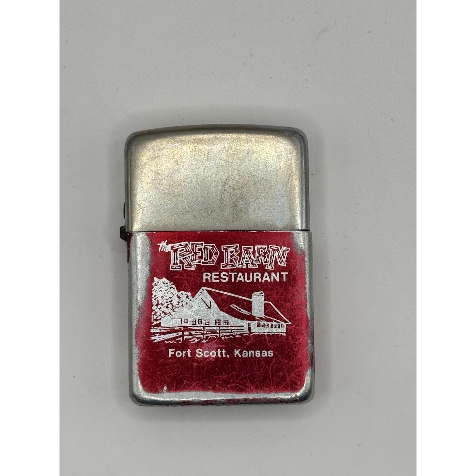 Vintage Park Lighter The Red Barn Restaurant 1960s