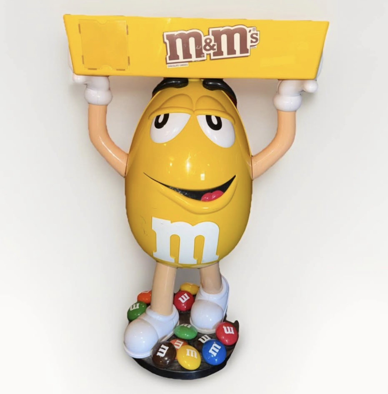 Yellow M&M Guy Display 41