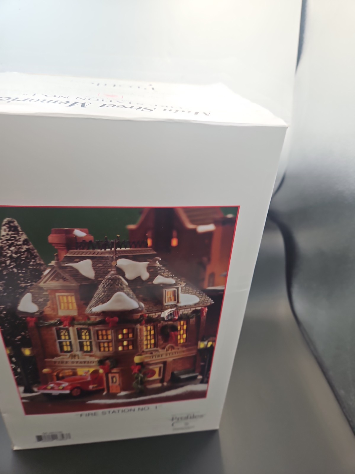 Department 56 65th Anniversary Fire Station No 1, New In Box, IN PLASTIC