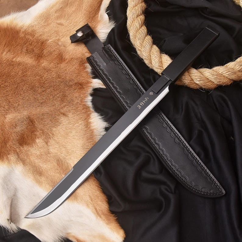 Handmade Paul Atreides Sword Replica/Dune Movie Knife Collectible With Sheath