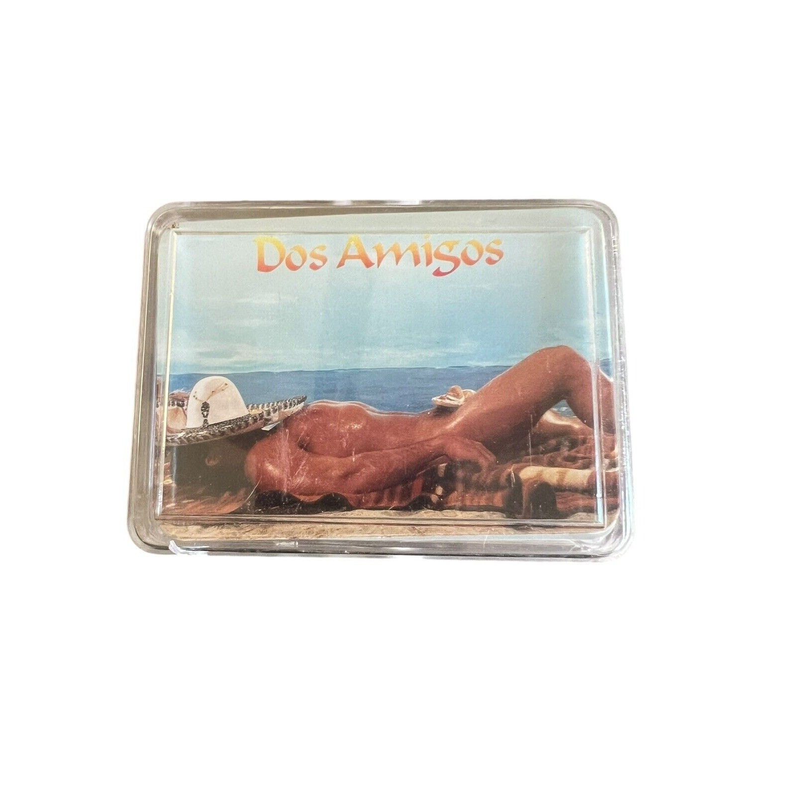 Hot Guy Playing Cards Deck Dos Amigos Beach Scene Faisan Playing Cards