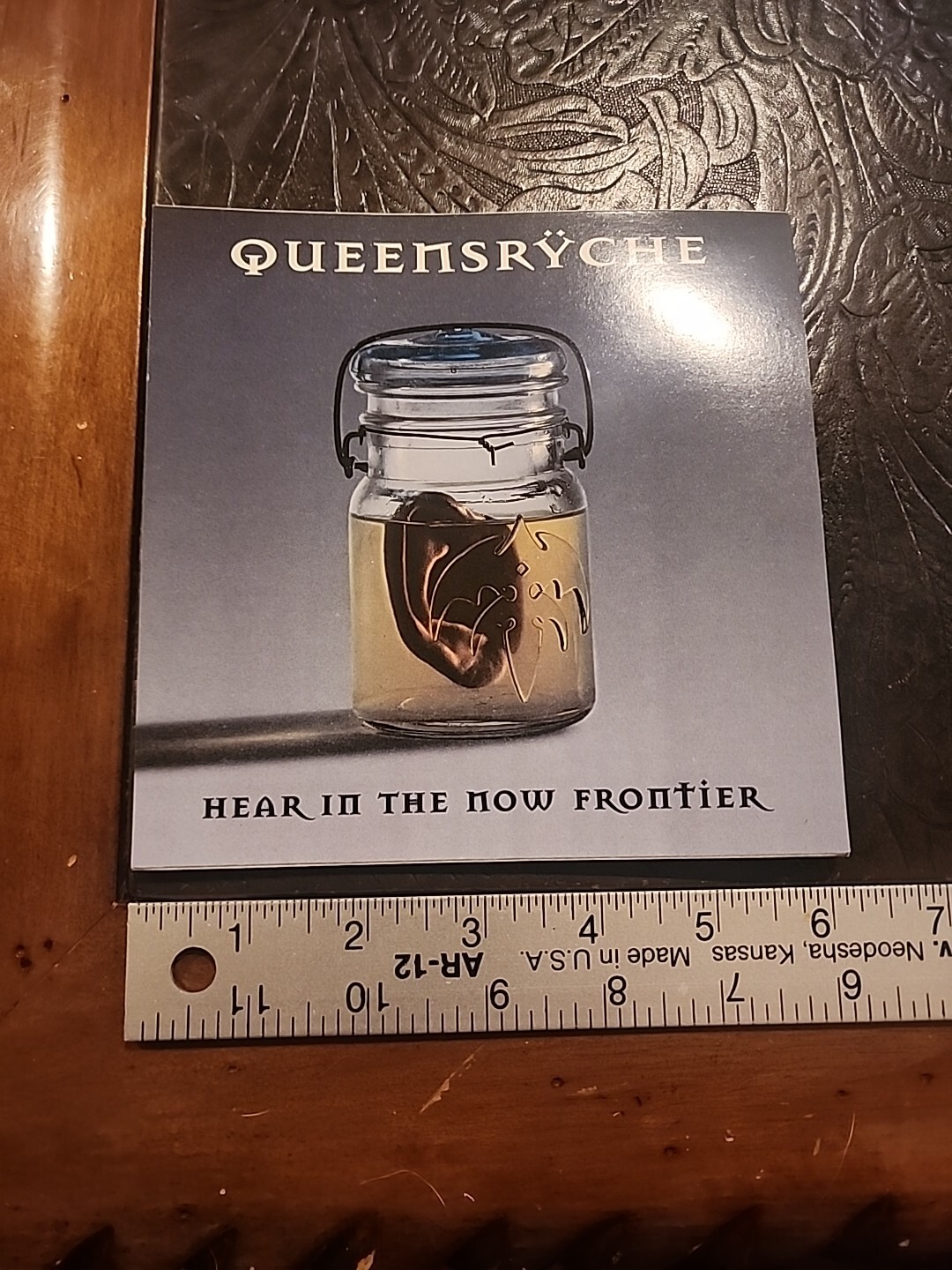 Queensryche Hear In The Now Frontier CD Album Release promo STICKER NOS