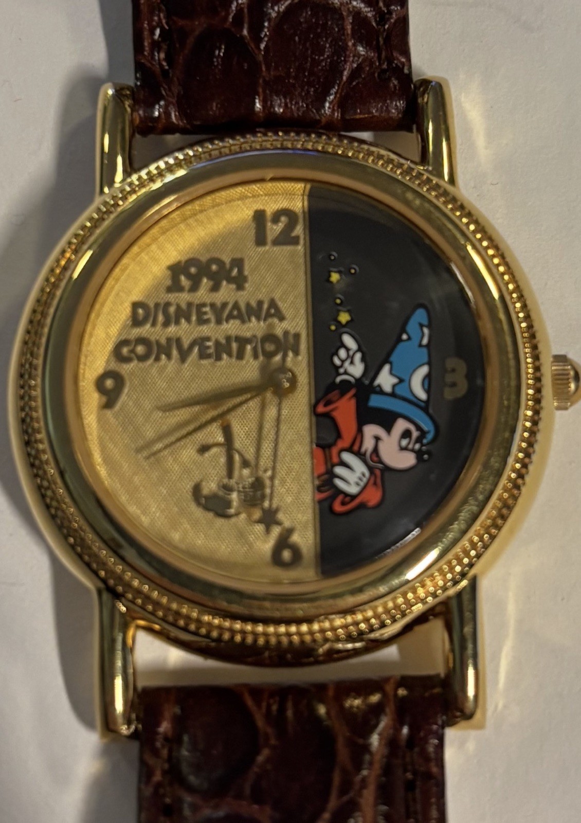 Sorcerer Mickey 1994 Disneyana Convention Limited Edition Watch