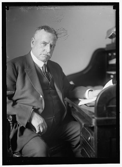 Photo:John Henry New Jersey Congressman 1915-1918 Portrait at Desk