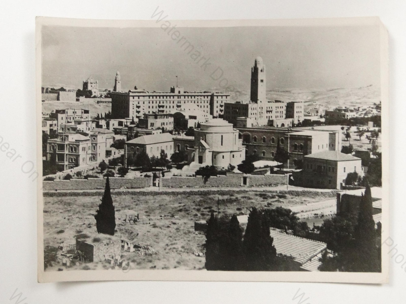 King David Hotel Bombing Jerusalem Palestine British HQ YMCA 1946 Press Photo