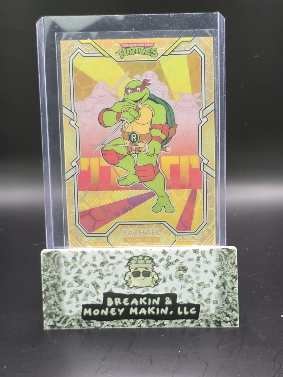 Teenage Mutant Ninja Turtles Trading Card Vanluck Raphael Gold /399