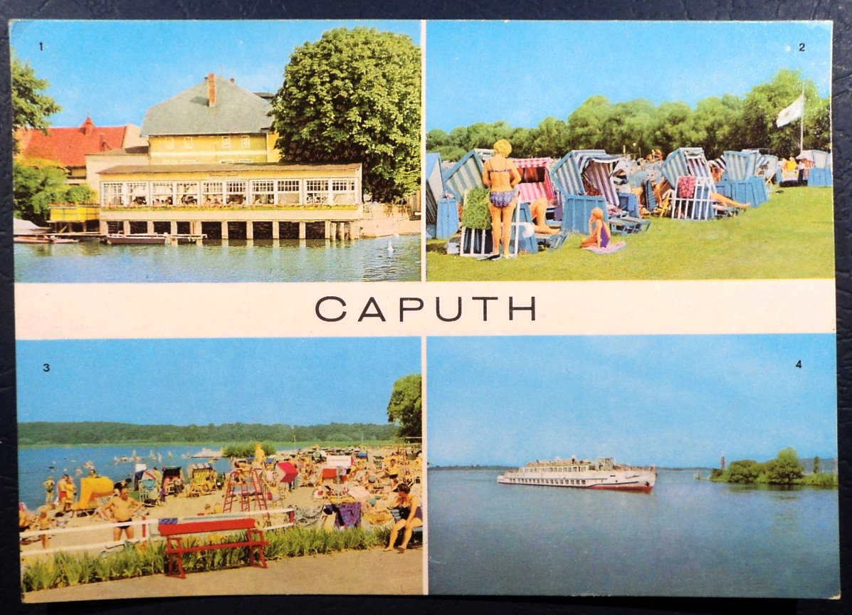 DN AK Caputh/Brandenburg/GDR/1976, not used