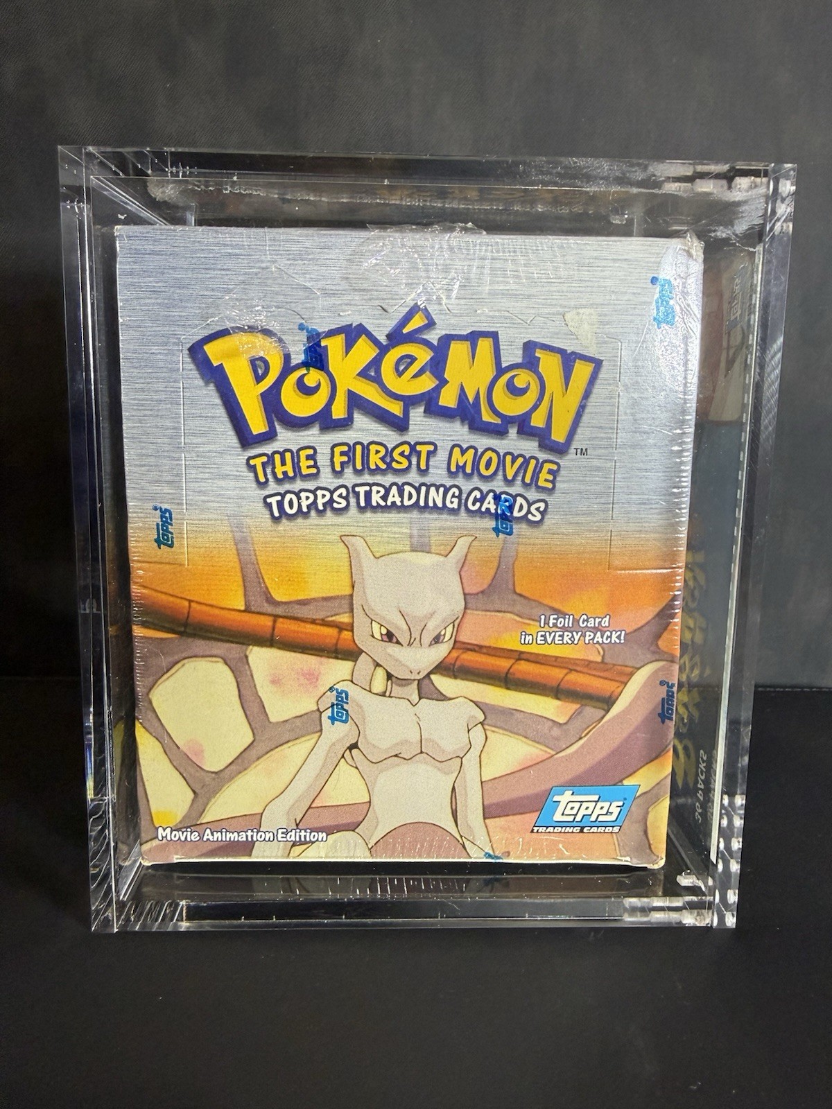 1999 Topps Pokemon The First Movie Blue Logo Factory Sealed 36 Pack Box