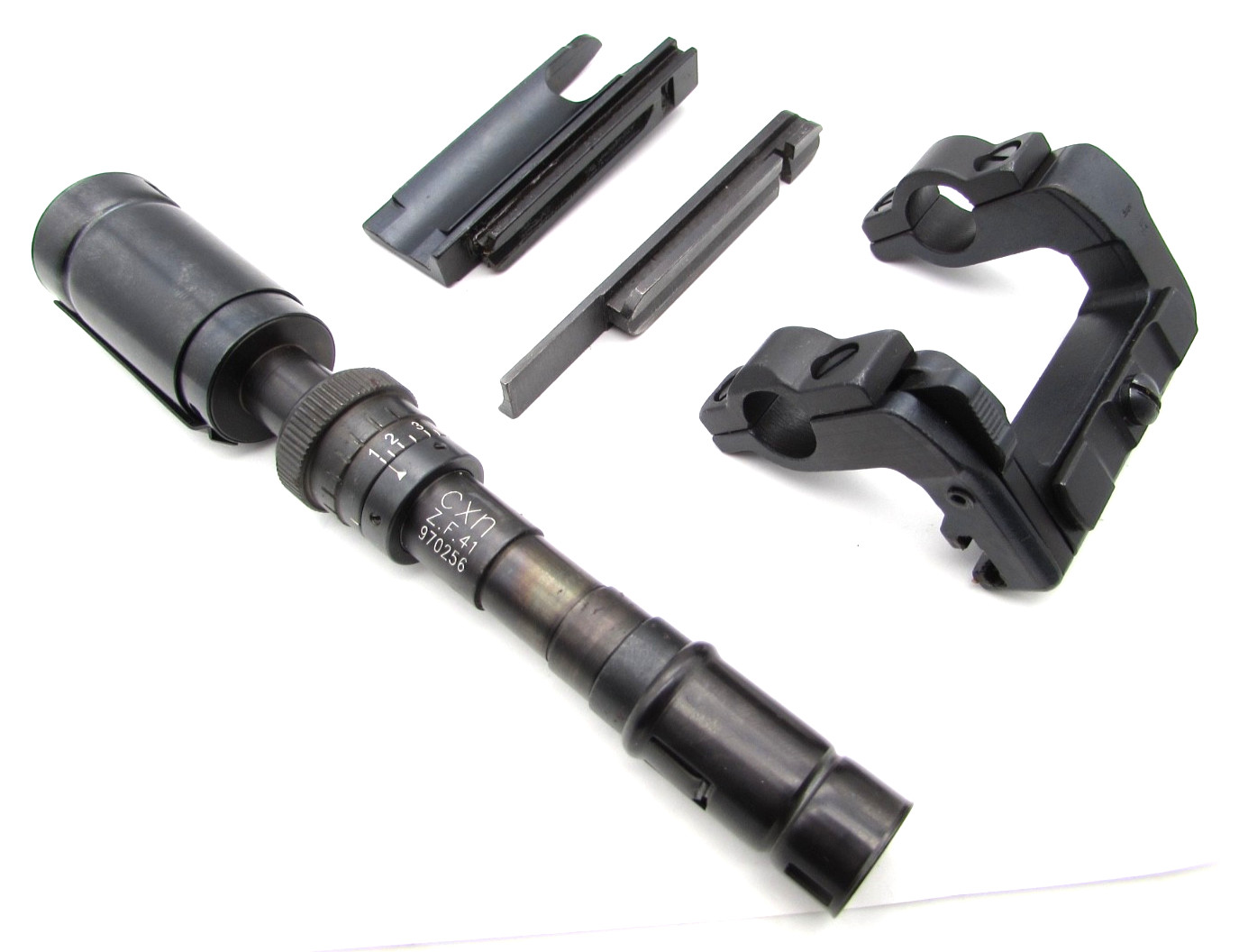 Mauser K98 ZF41 Reproduction Scope & Mount Combo Set w/ Orig Box Instructions EX