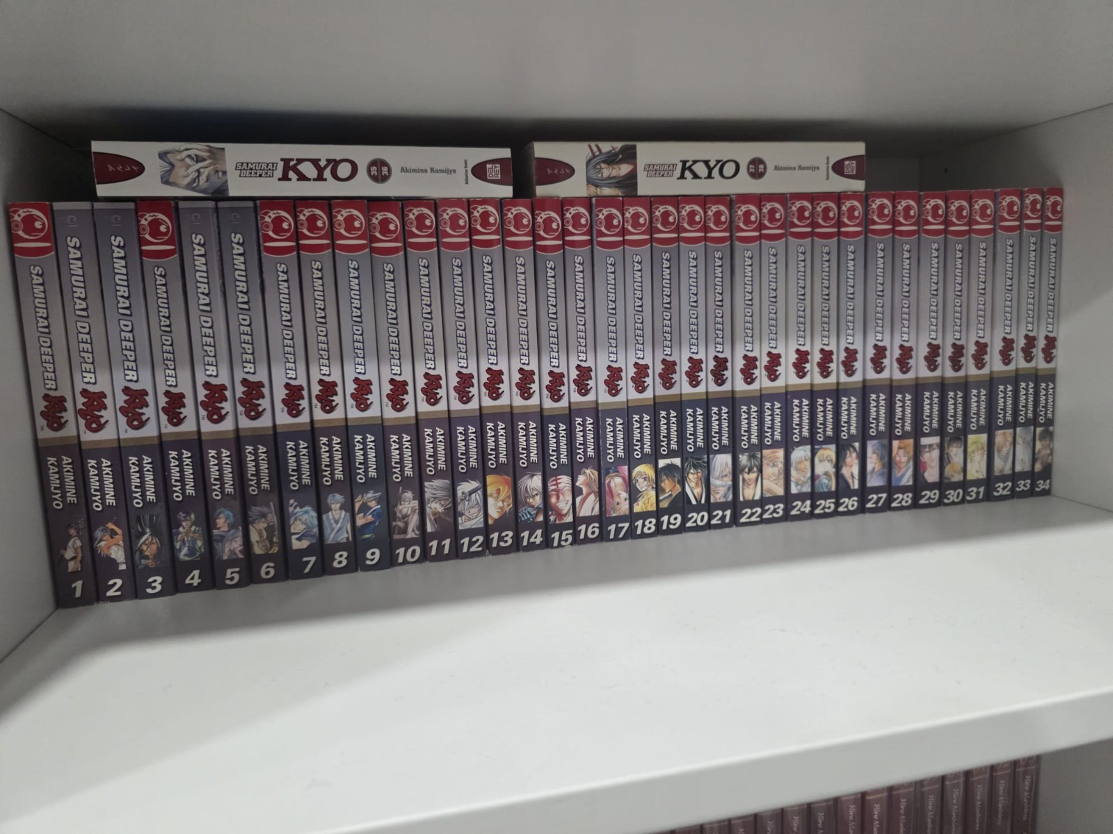 Samurai Deeper Kyo Manga Complete Set Volumes 1-38 by Akimine Kamijyo English