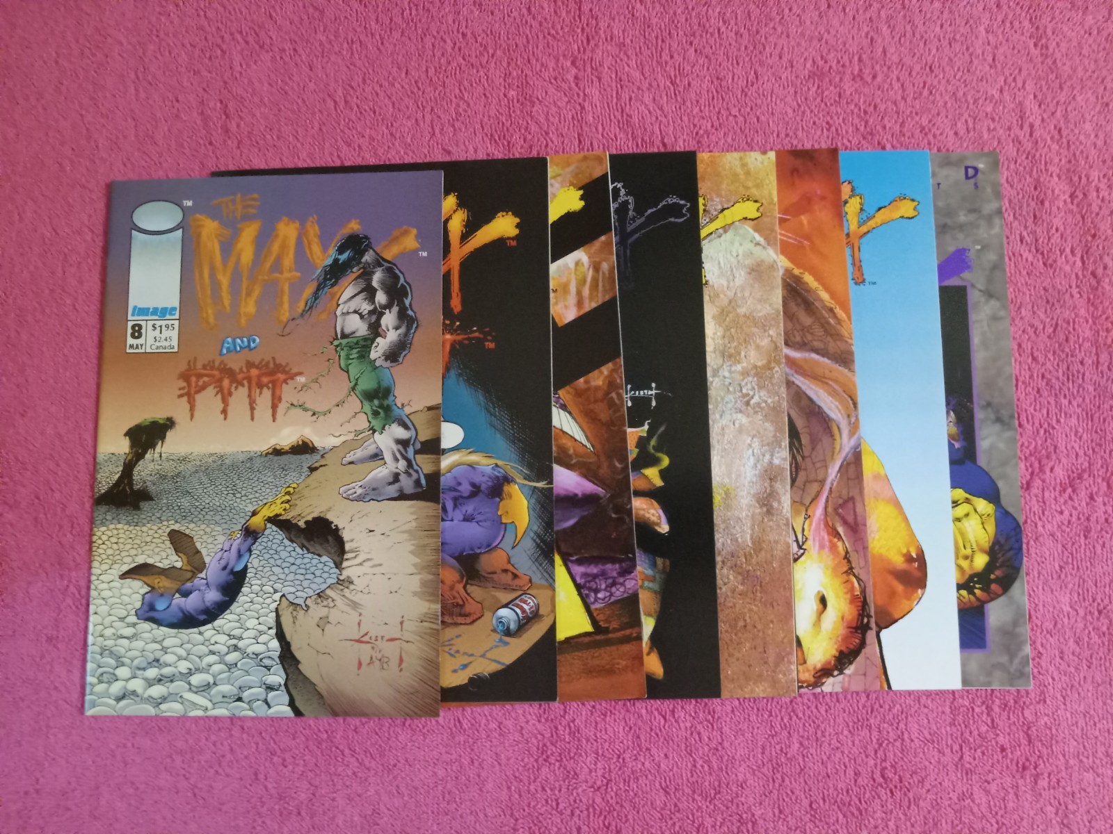 The Maxx #7-22 Plus Wizard 1/2 Comic Lot (Please Read Description)