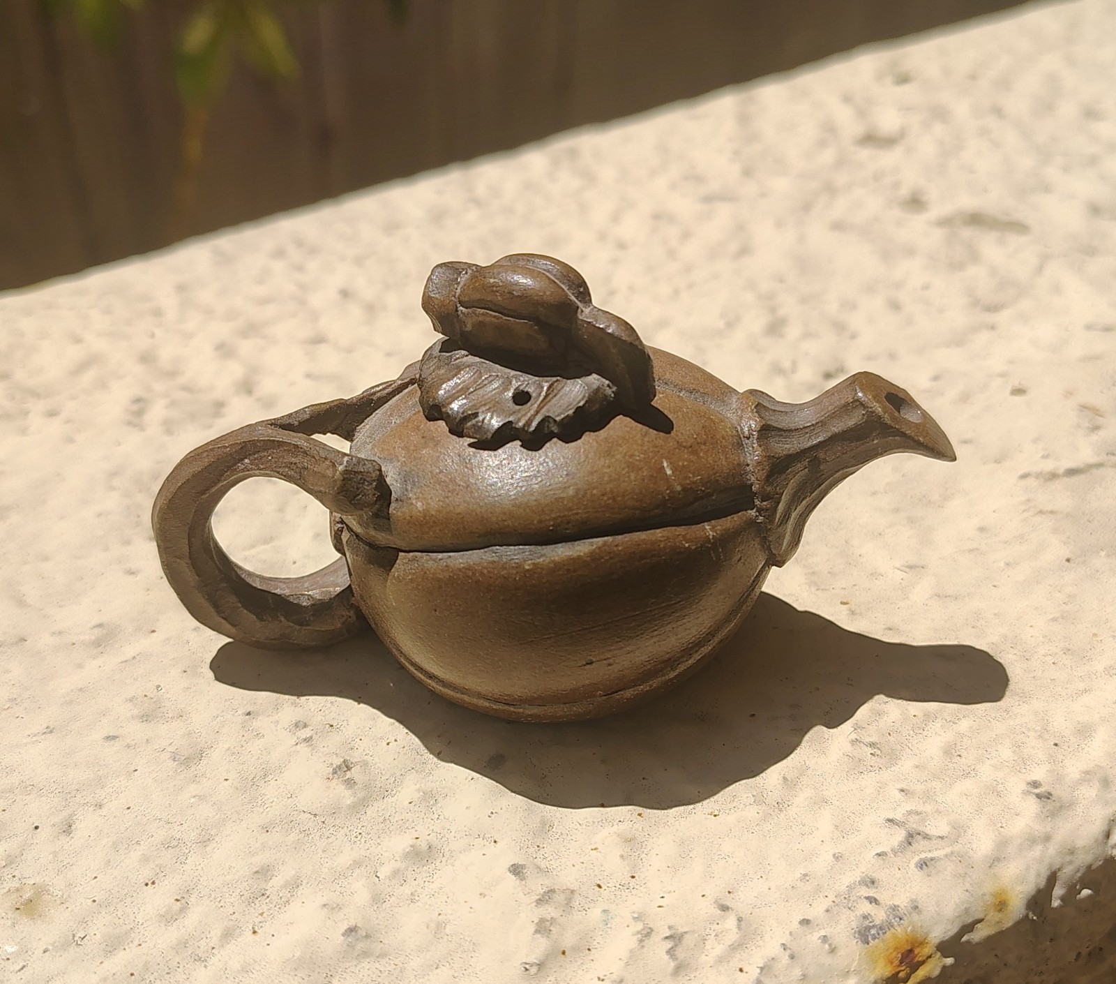 Chinese Miniature Yixing Zisha Clay Teapot