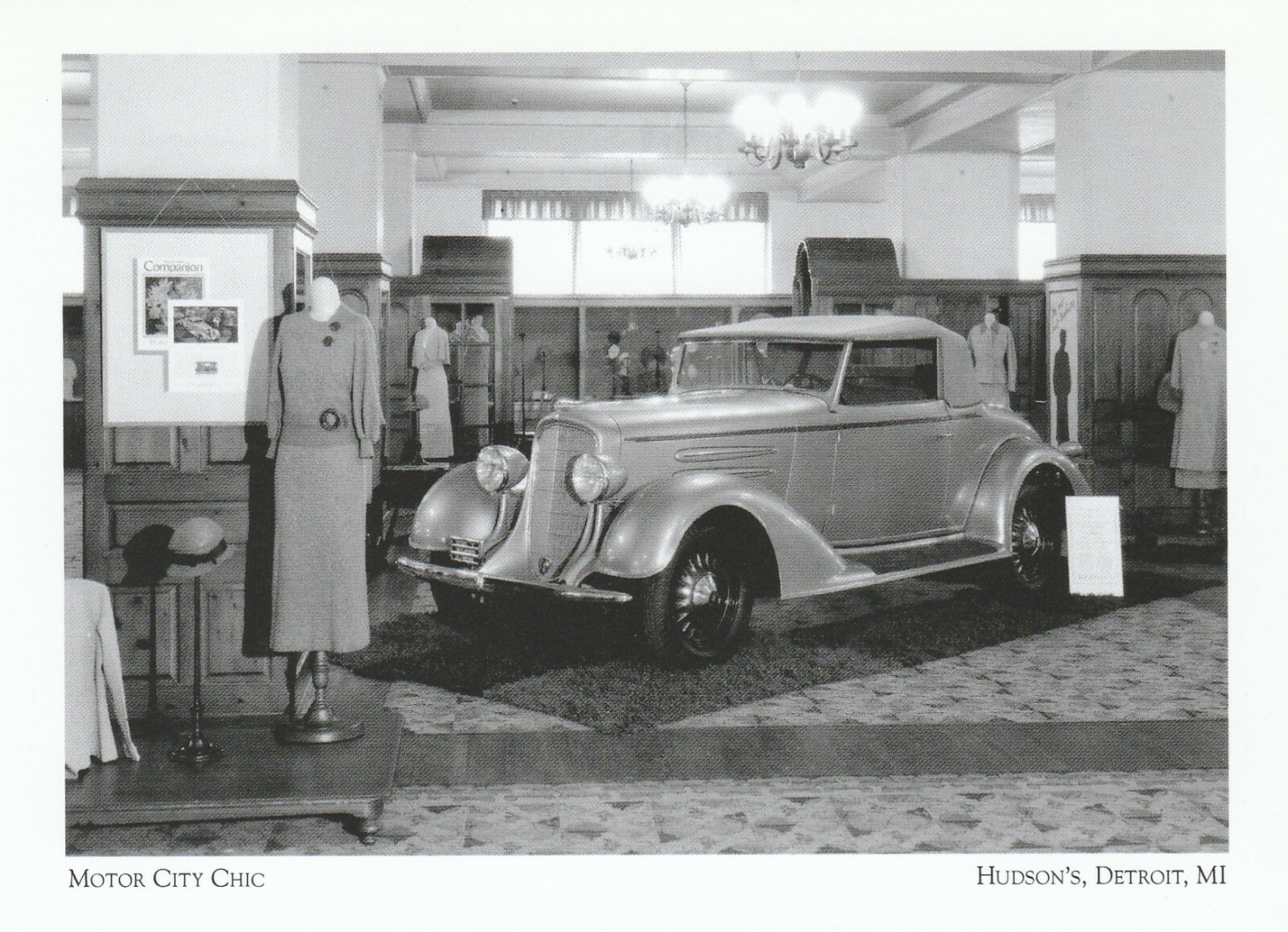 *Detroit Postcard-\
