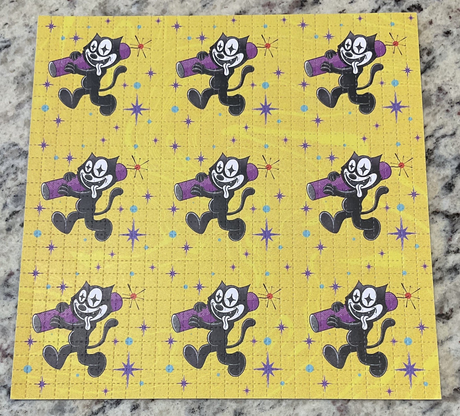 BLOTTER ART FELIX THE CAT DOUBLE SIDED SHEET BY ZIERO 