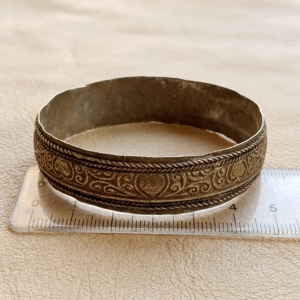 Stunning Rare Roman Bronze Ancient Bracelet Artifact Antique Jewelry