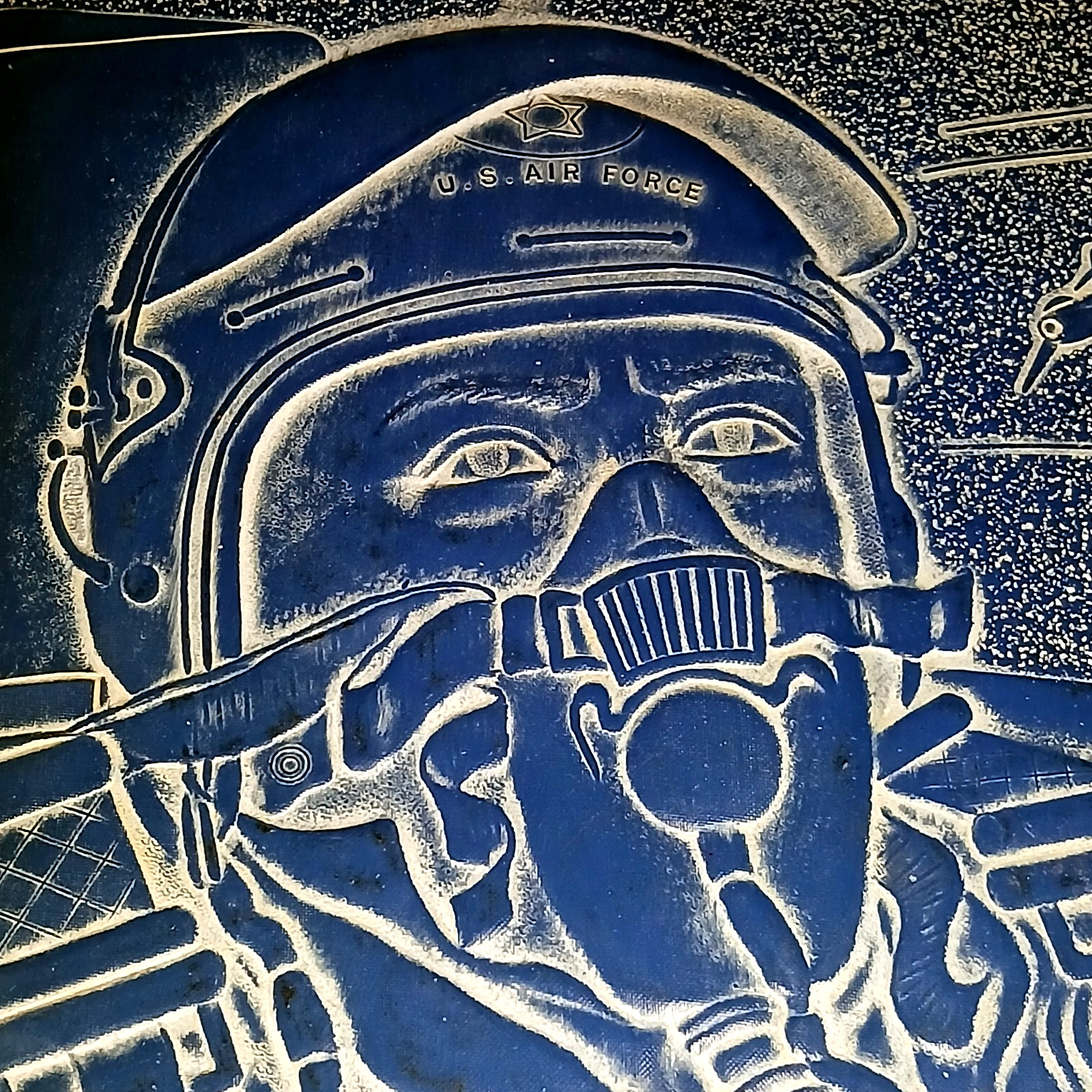 1959 Laredo Air Force Base Laredo Texas Yearbook Rare Jet Pilot Embossed Cover
