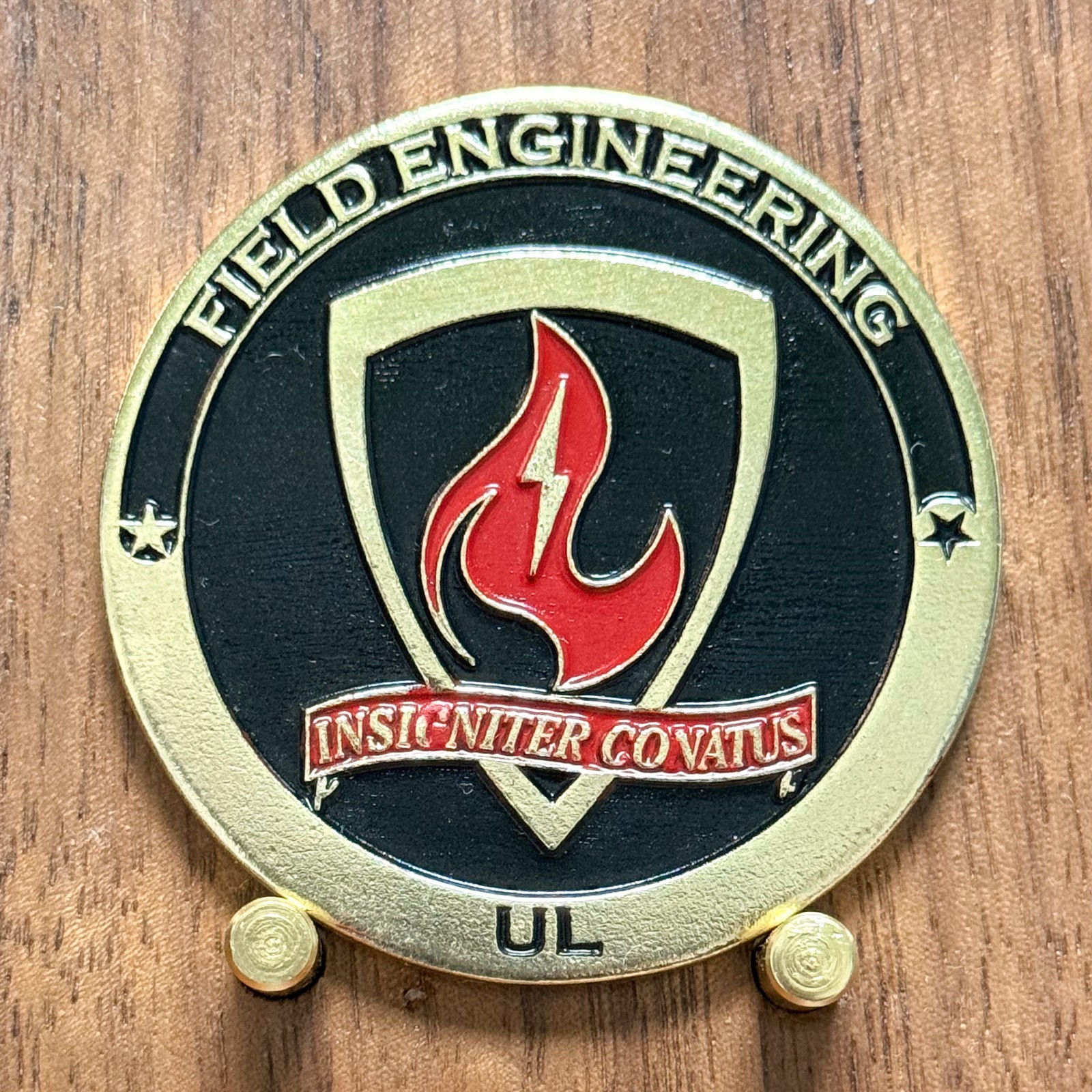 UL Field Engineering 2020 Challenge Coin  W#6