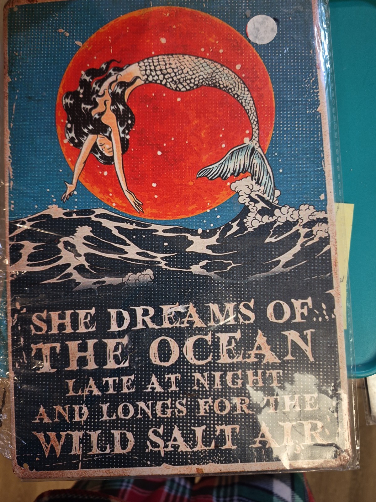 Vintage Mermaid Sign. $28.99 or best offer