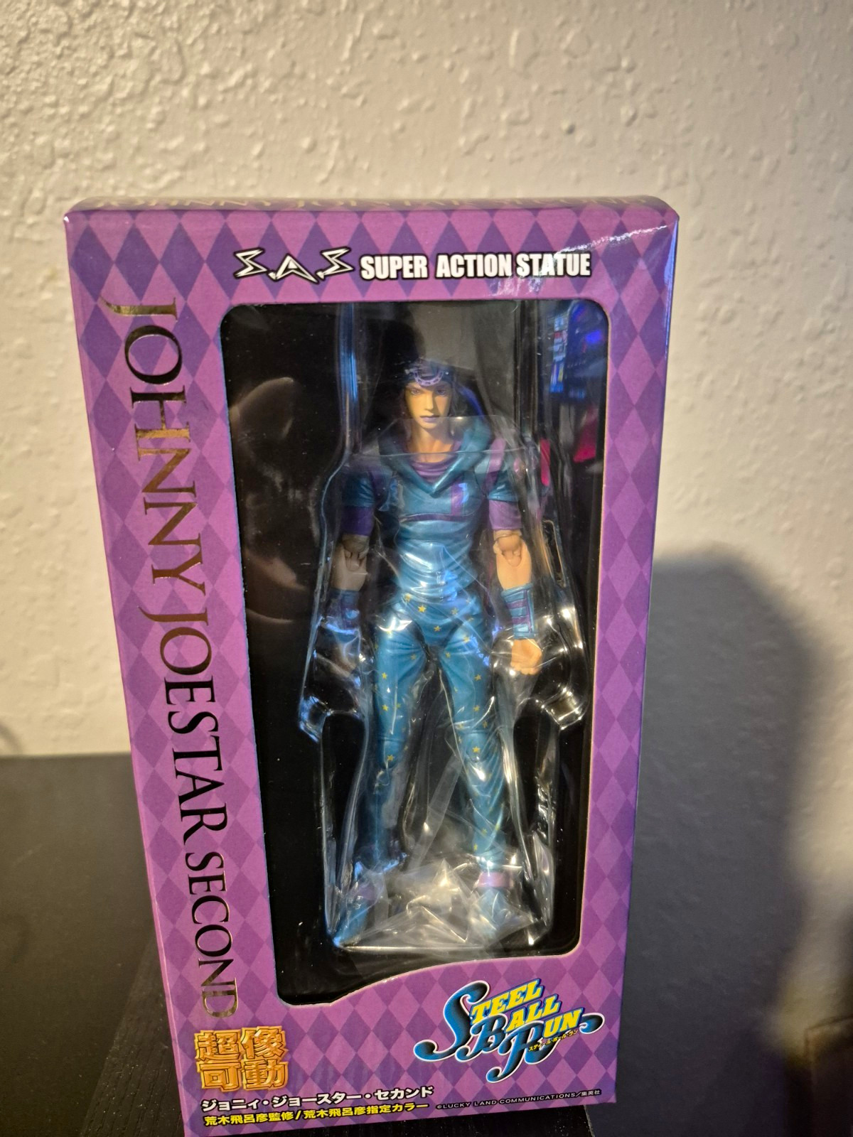 Medicos SAS Super Action Statue Johnny Joestar Second Steel Ball Run JK700
