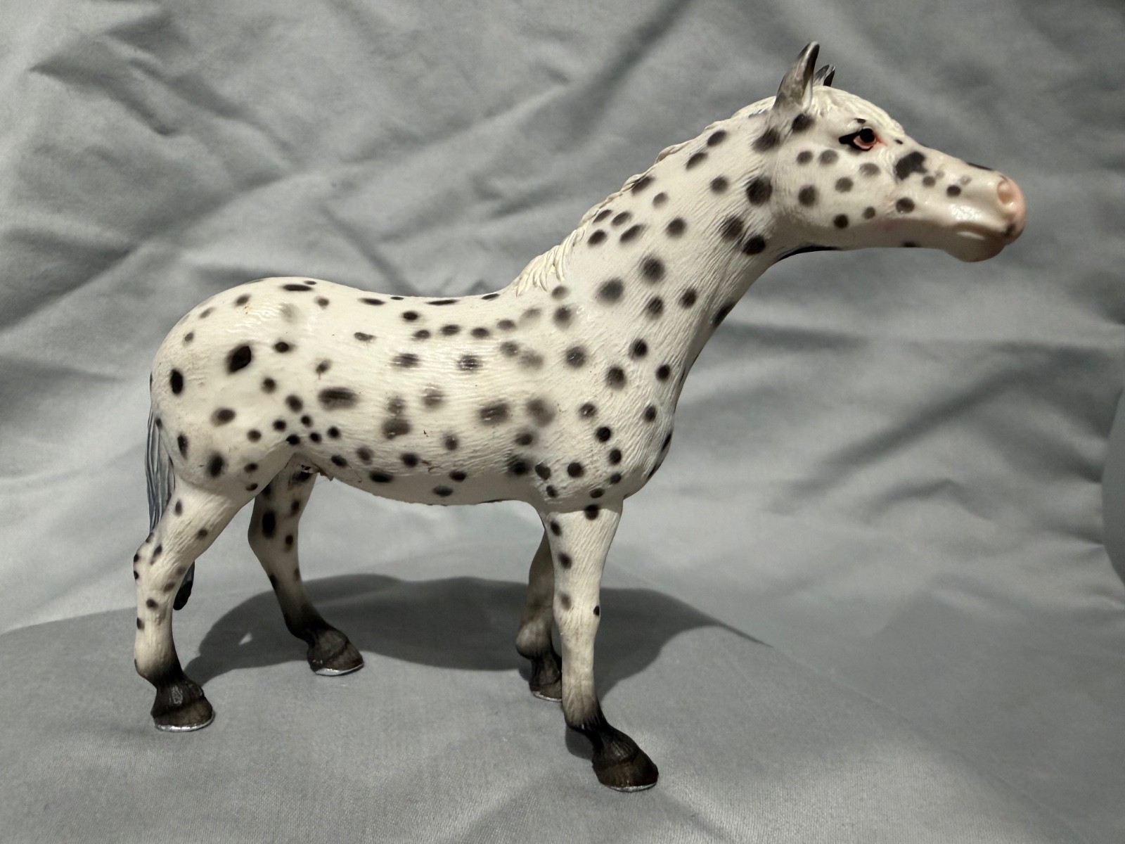 Schleich 13617 Knabstrupper Mare 2006 Retired Appaloosa Horse Figure Spotted