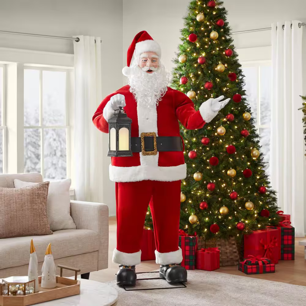 6.5 FT ANIMATED LED APP CONTROLLED SANTA CLAUS ANIMATRONIC CHRISTMAS DECORATION