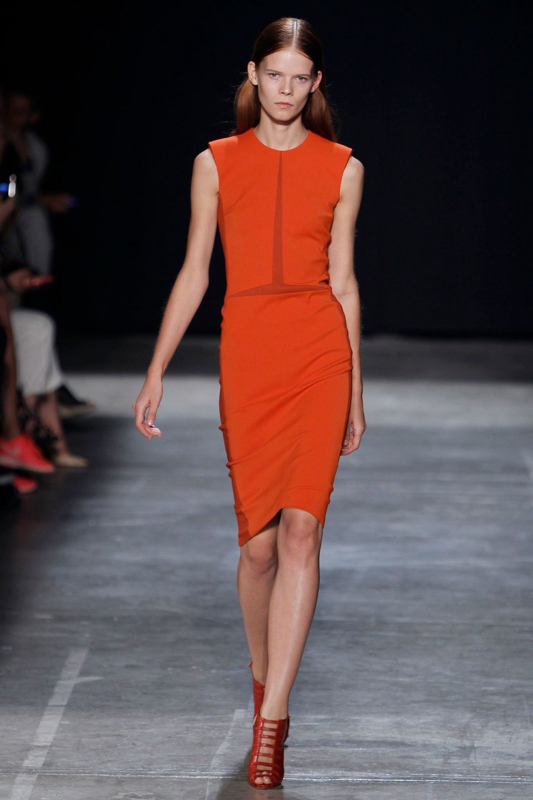 Archival Narciso Rodriguez Runway Variant Spliced Sheath Dress - Spring 2013
