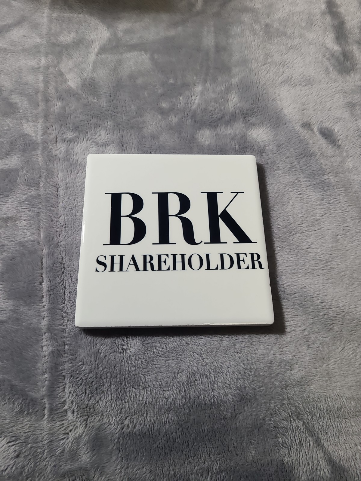 2026 Berkshire Hathaway Coaster Ceramic BRK Shareholder 4