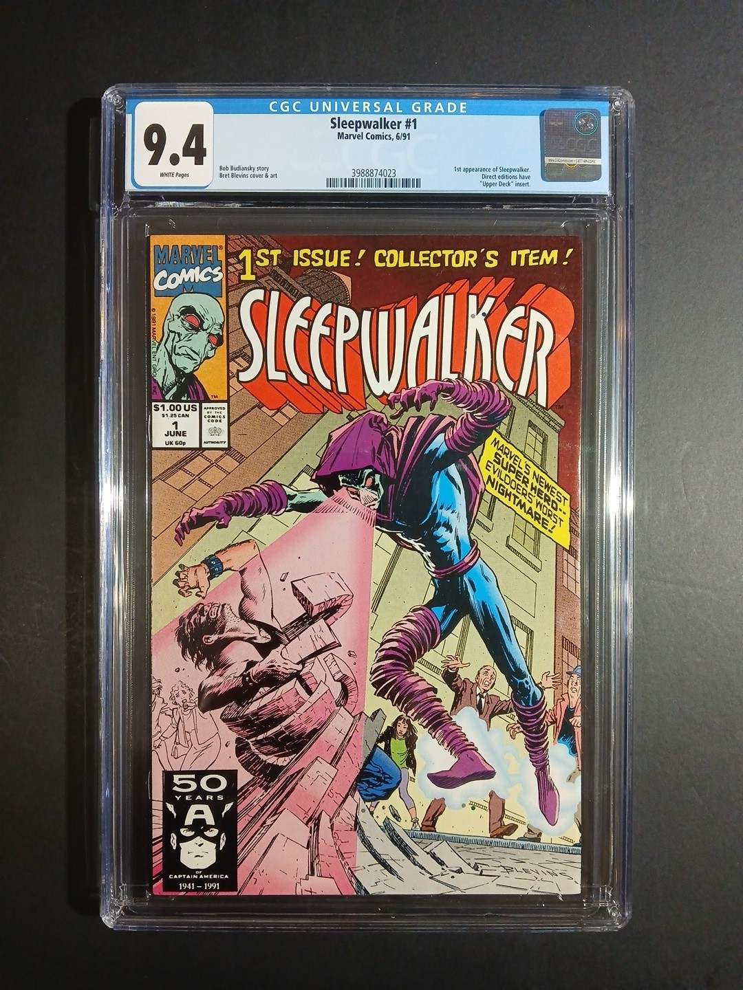 Sleepwalker #1 CGC 9.4