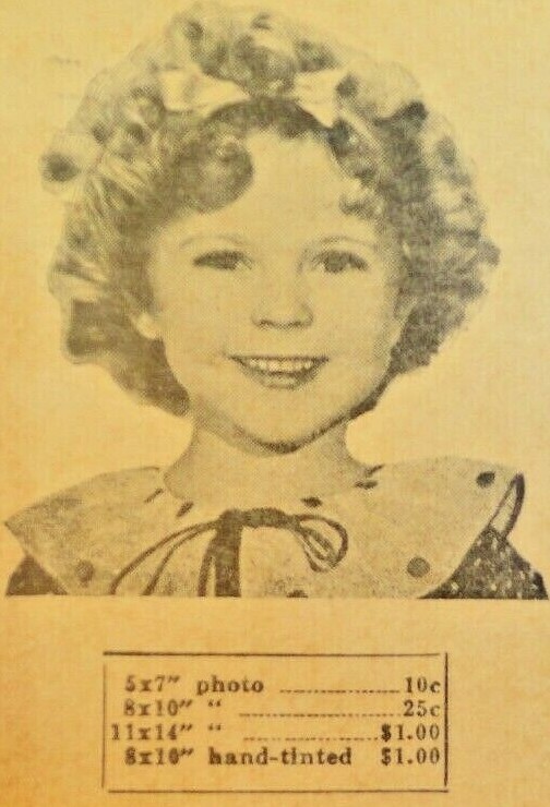 1935 Shirly Temple Postcard Postmarked Personalized Fox Studio Response Letter