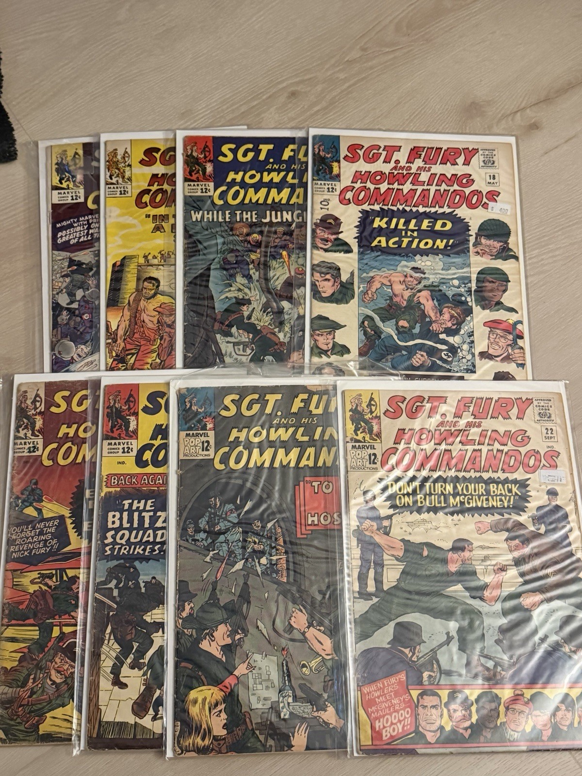 Sgt Fury And His Howling Commandos Lot