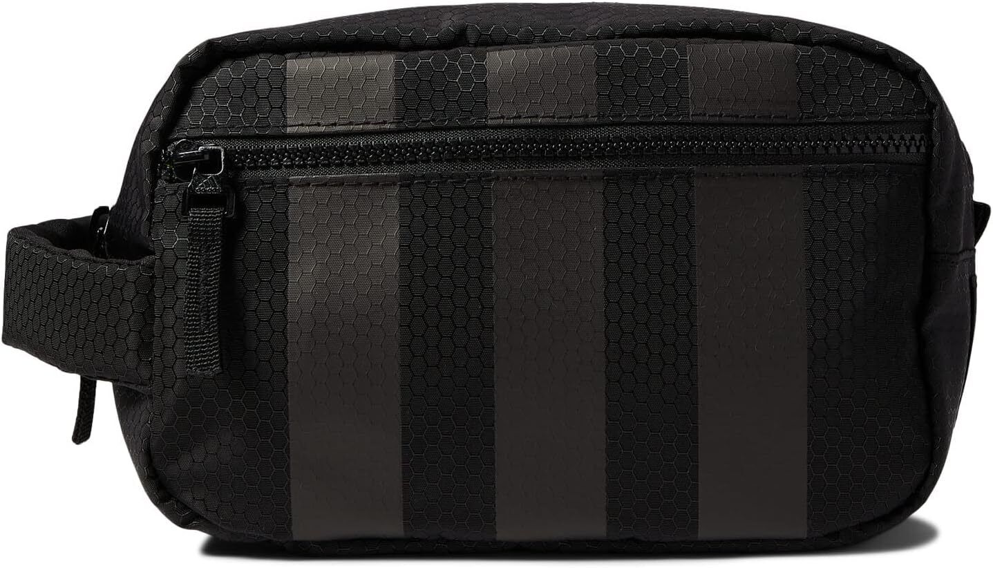 adidas Team Toiletry Kit Travel Shower Bag, Black, One Size 