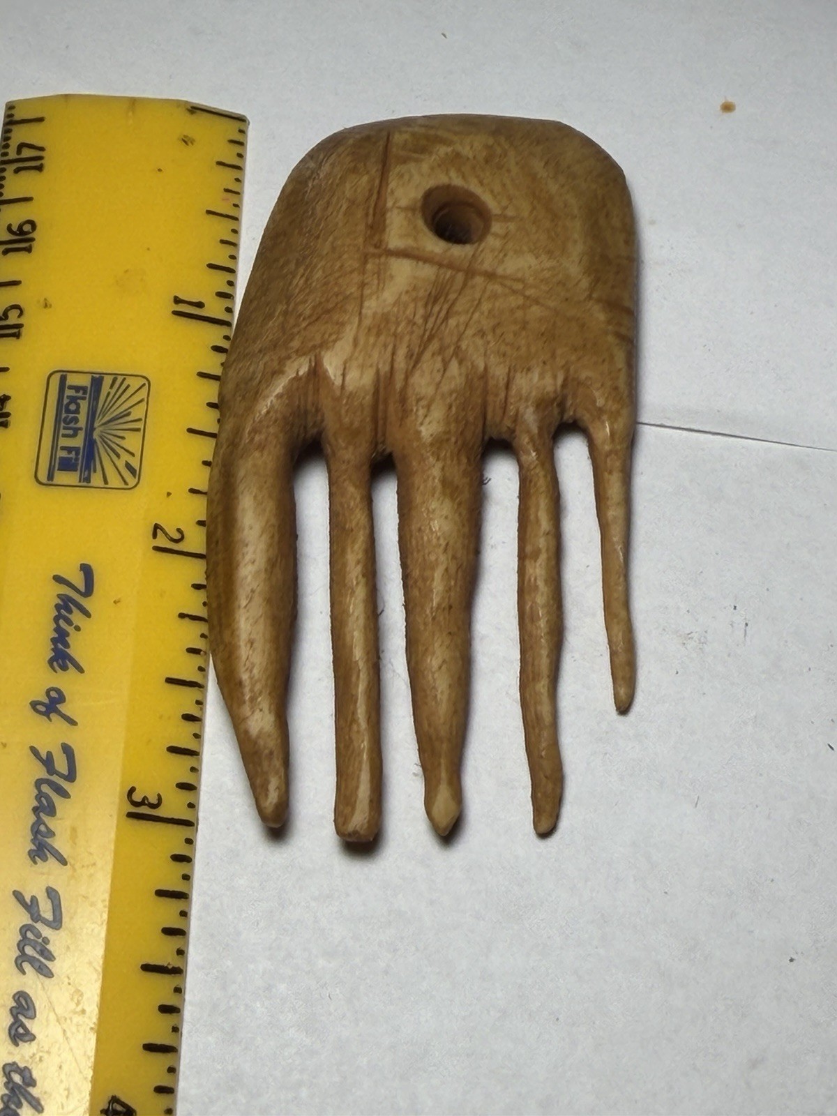 Super Fine Cayuga Co. New York Bone Comb Iroquois Artifact Arrowhead Collection