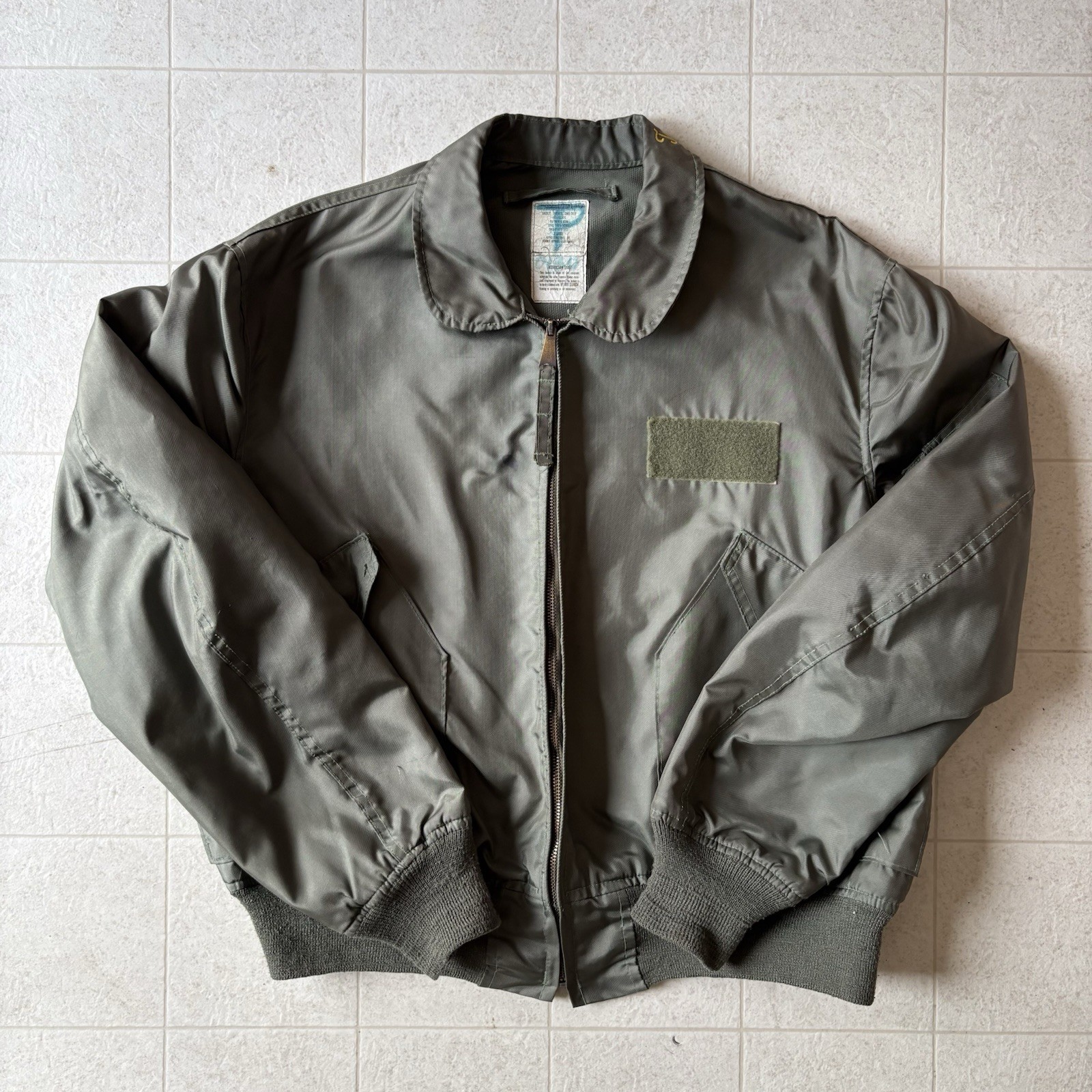 Vintage 1980s Alpha Industries flyers jacket CWU-36P men’s X-Large Embroidered