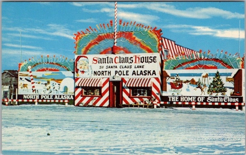 c1960s North Pole, Alaska Postcard \
