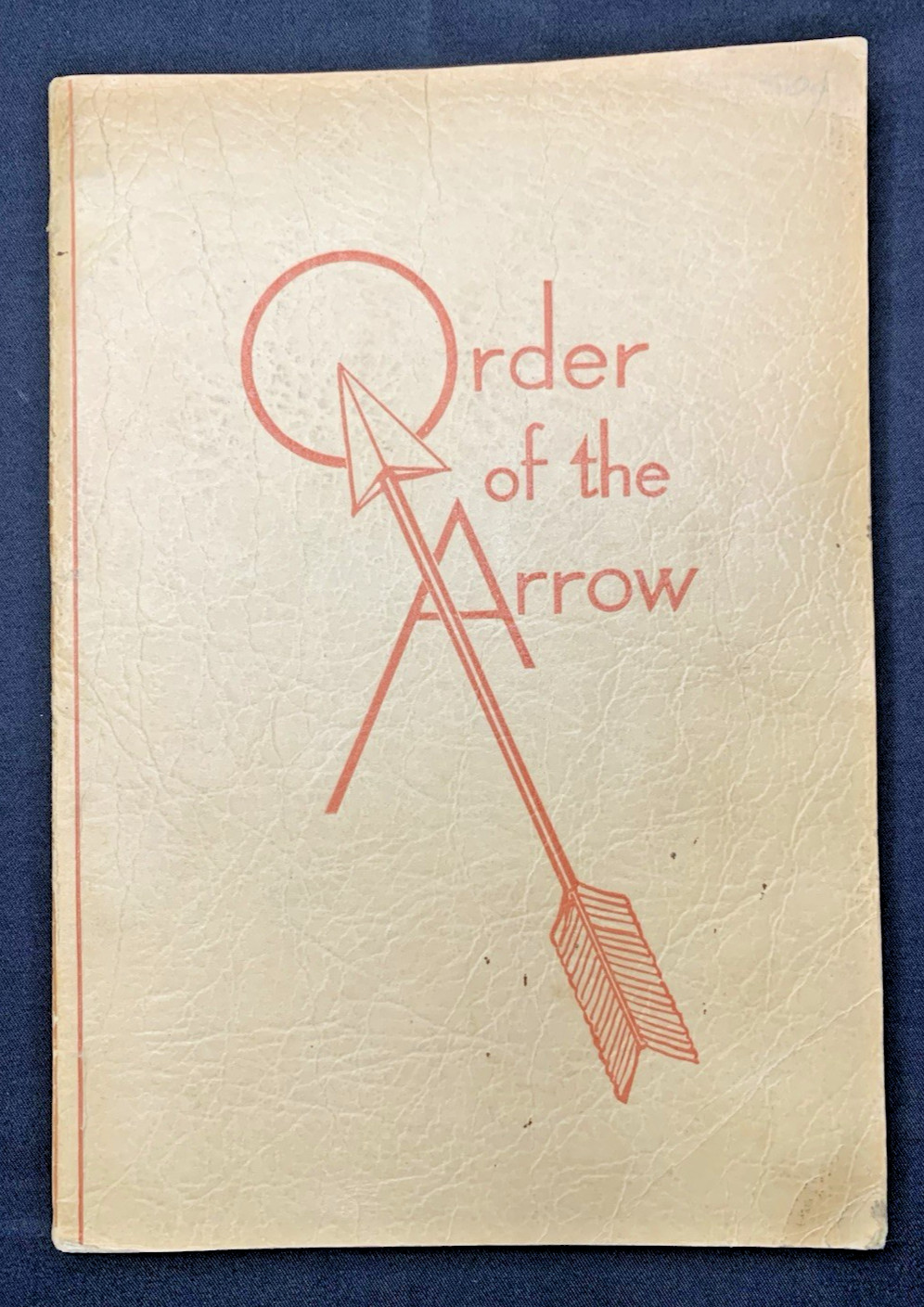 1948 First Ed Order of the Arrow Handbook 1st Print 5000-8-48 OA BSA Newberry