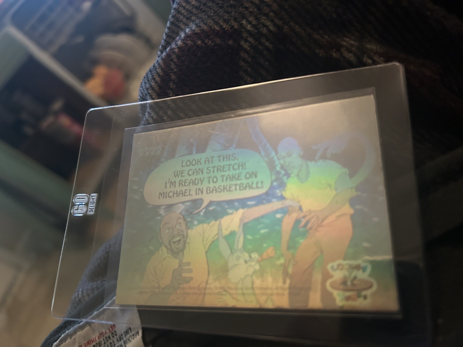 1993 Upper Deck Looney Tunes Hologram Michael Jordan Reggie Jackson