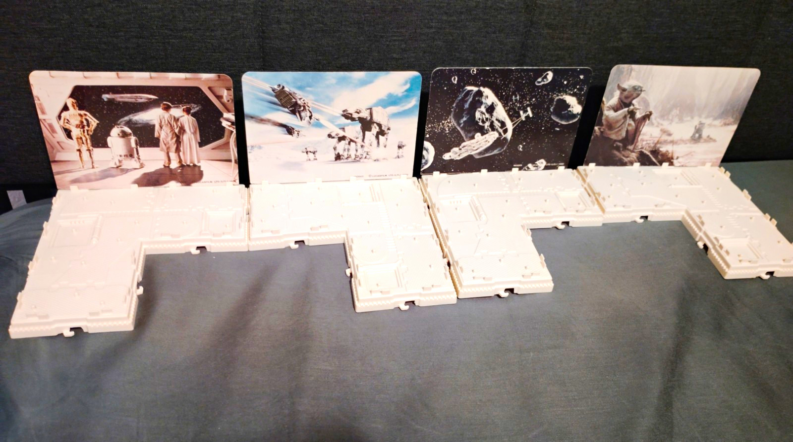 Vintage 1981 Kenner Star Wars Action Display Arena Mail Away Set Complete 100%