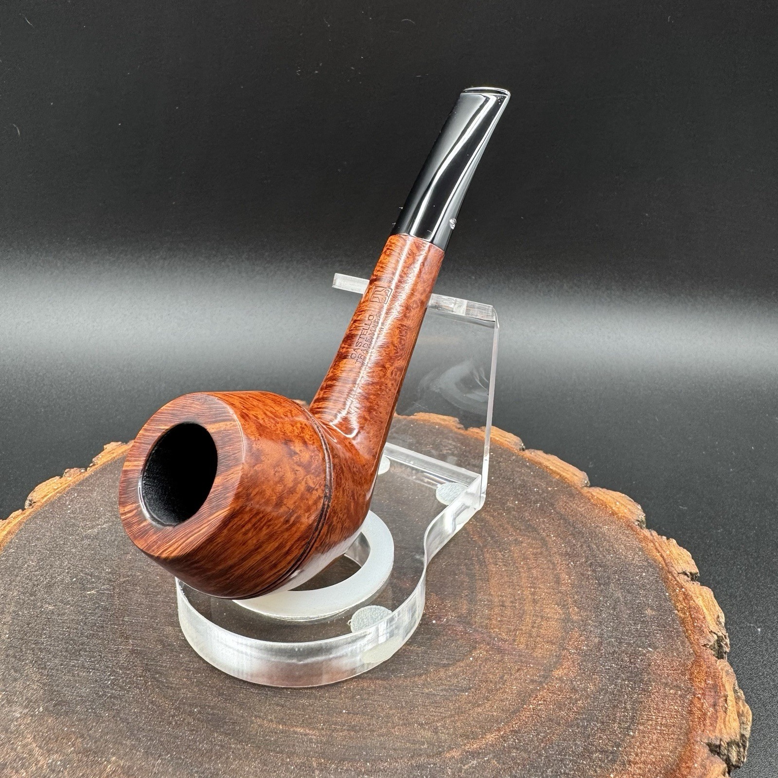 CASTELLO COLLECTION | OVAL SHANK RHODESIAN KKK | 1996 | RESTORED ESTATE PIPE
