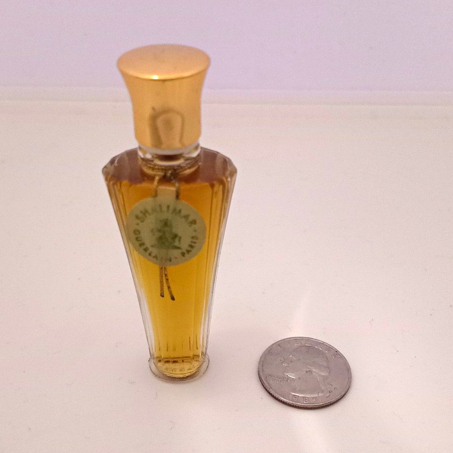 Shalimar Parfum 7.5ml/.25oz Guerlain France Vtg 1970\'s New never used w/tag 