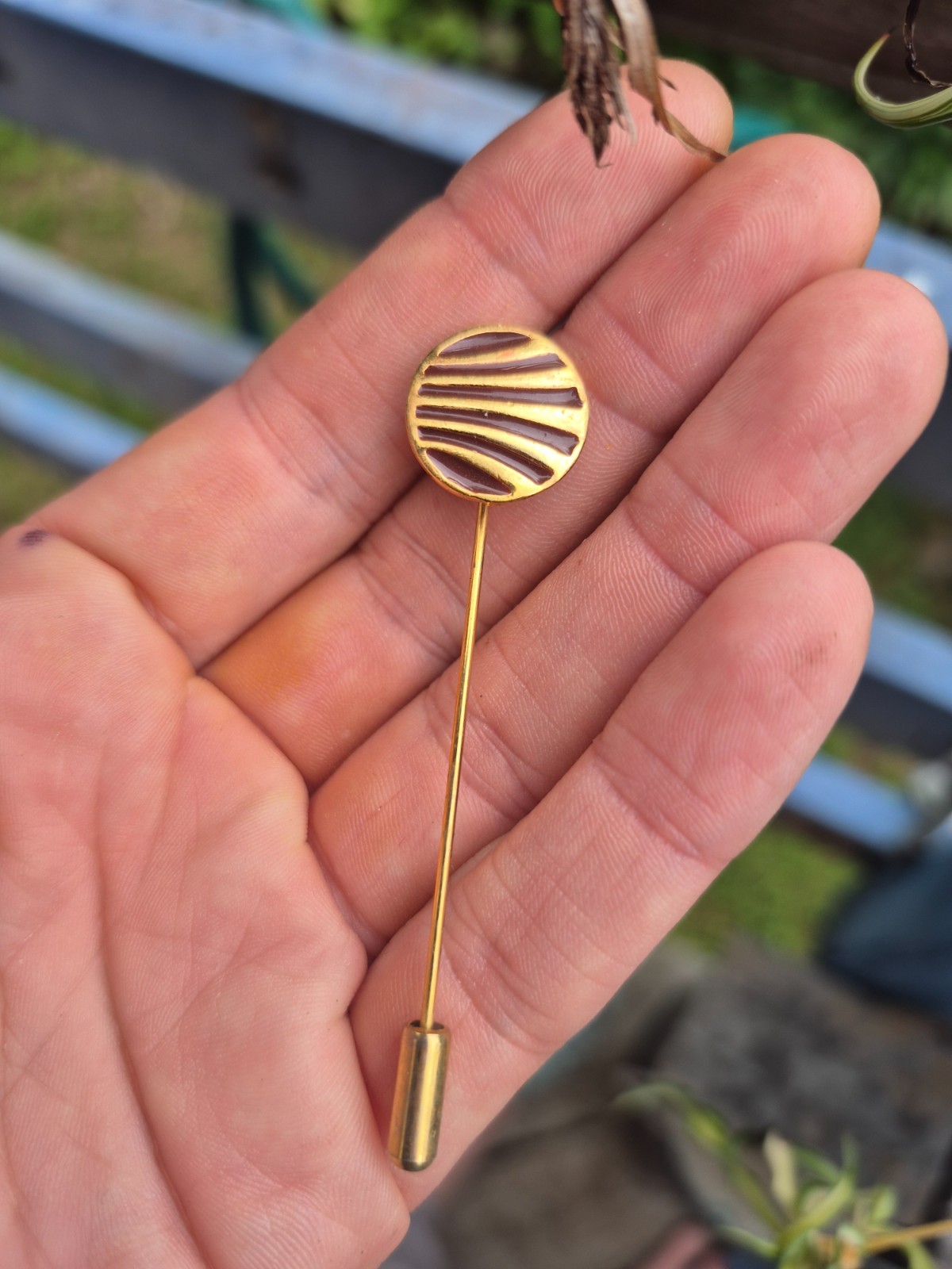 vintage 1960\'s Continental Airlines hat pin