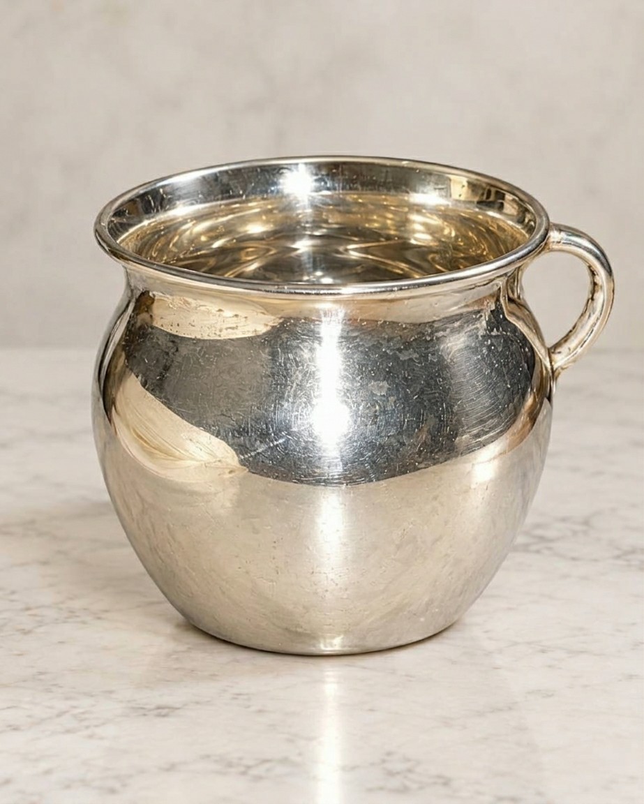 Vintage Lunt Sterling Silver Baby Cup 24-D Pot Belly 43.53g Polished Hollowware