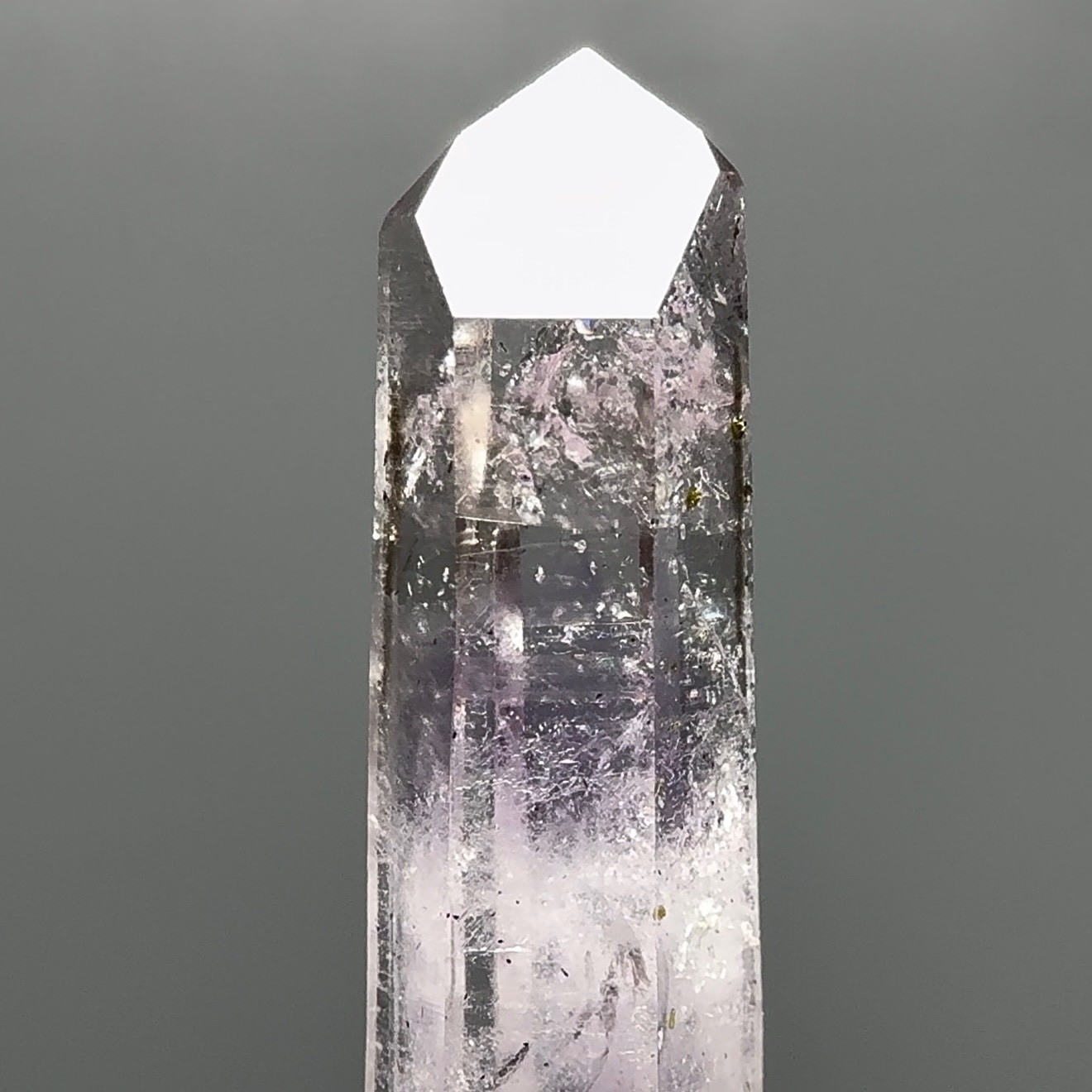 Moving Bubble RARE Dow Devic Temple Record Keeper Brandberg Amethyst Enhydro