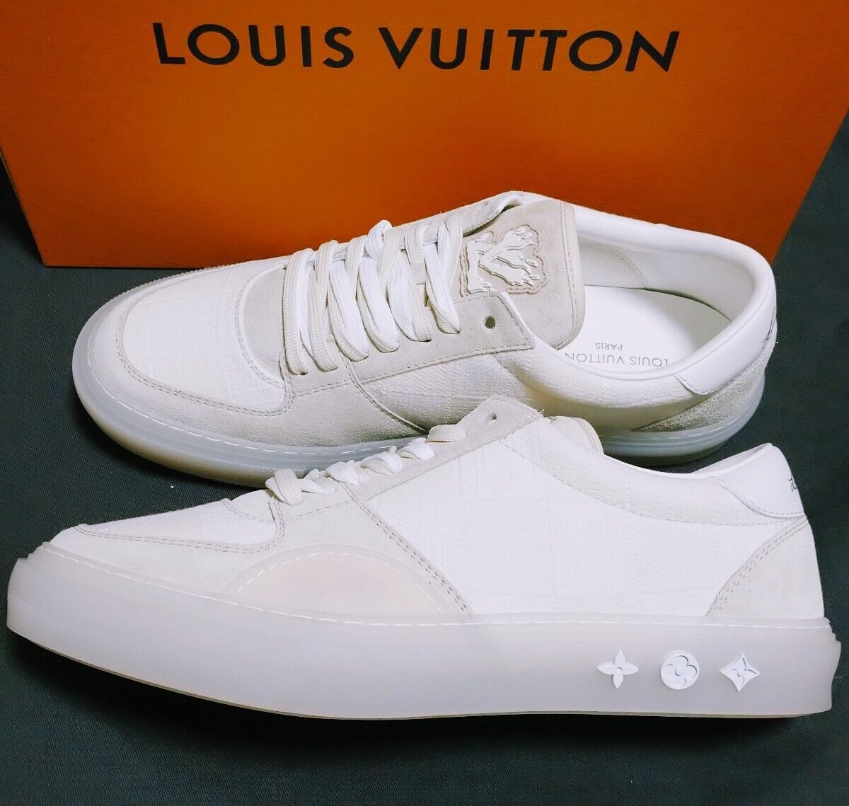 New Louis Vuitton Sneakers Oli Line White 27.0cm