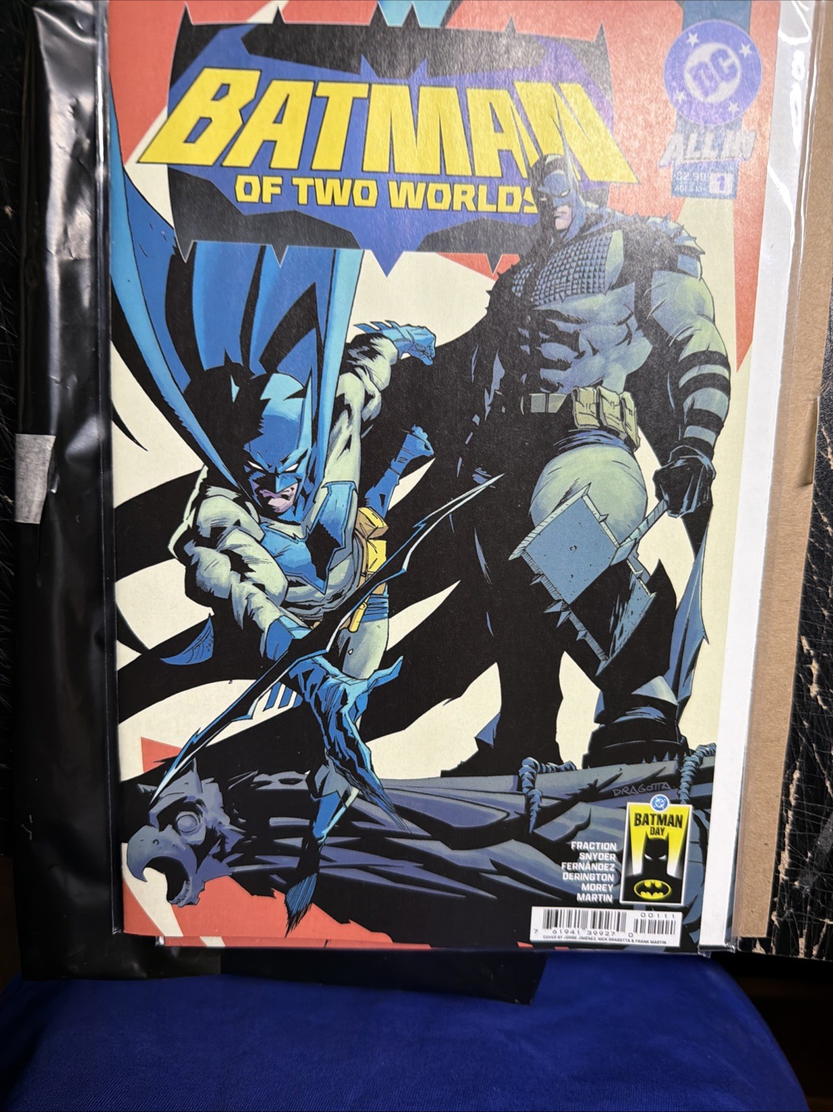 Batman of Two Worlds #1 Batman Day FirstPrinting Exclusive DC  NM