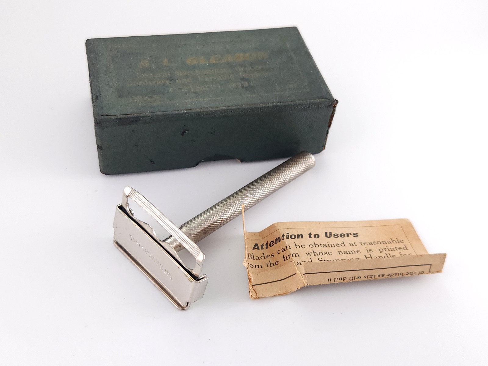 Unbranded Mail-Order Advertising Premium Vintage Safety Razor