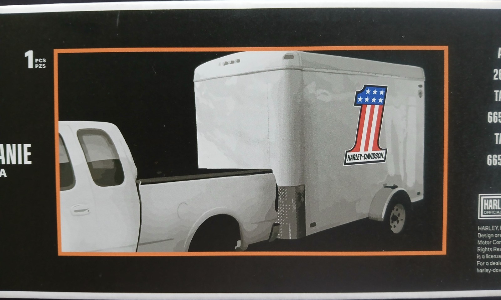 Harley Davidson Motorcycle Mega Decal for Trailers Bike Haulers 26.18
