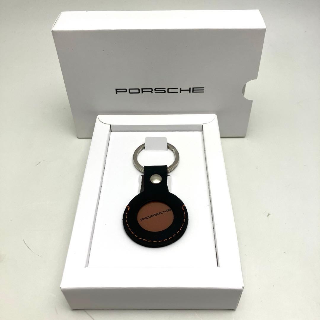 Porsche original keychain novelty keyring Unused with box from japan