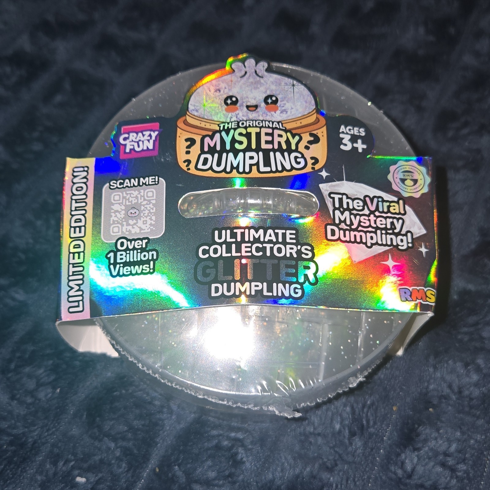  RARE Mystery RMS CRAZY FUN Dumpling Ultimate Collector Glitter Limited Edition