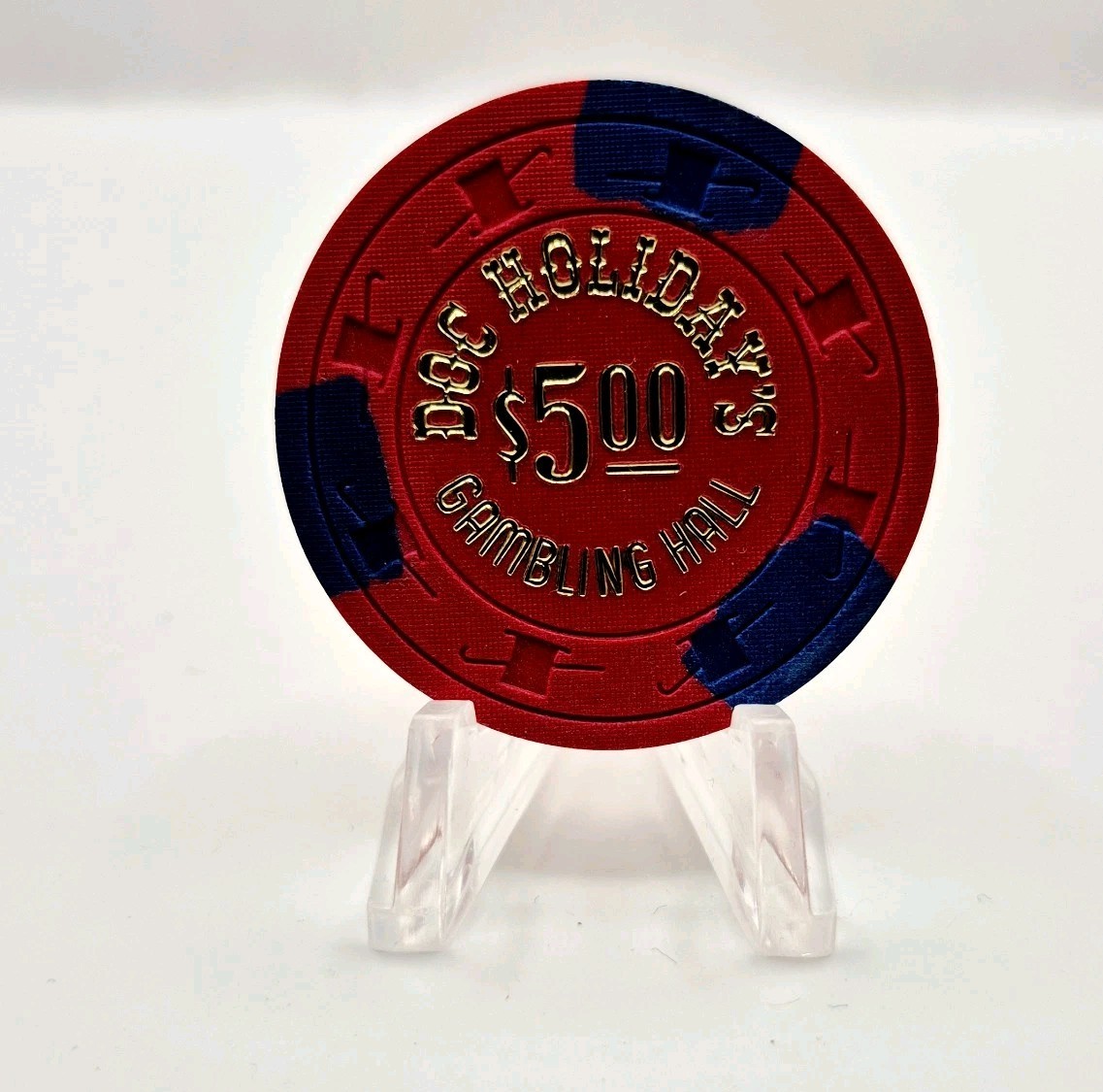 Doc Holiday's Casino Las Vegas Nevada 1980 $5 Casino Chip N1208