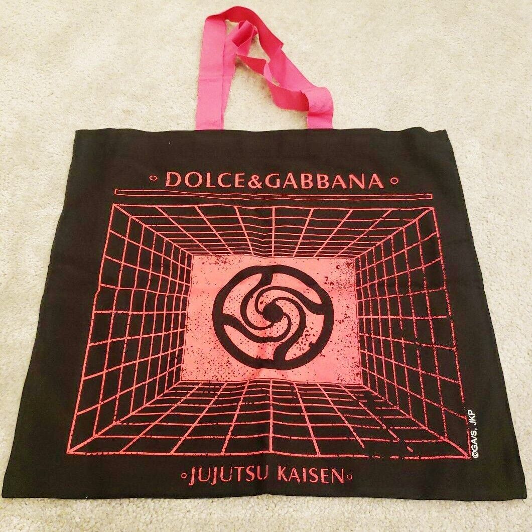 DOLCE &GABBANA x Jujutsu Kaisen Reusable Tote Bag Japan Tokyo Shibuya Limited